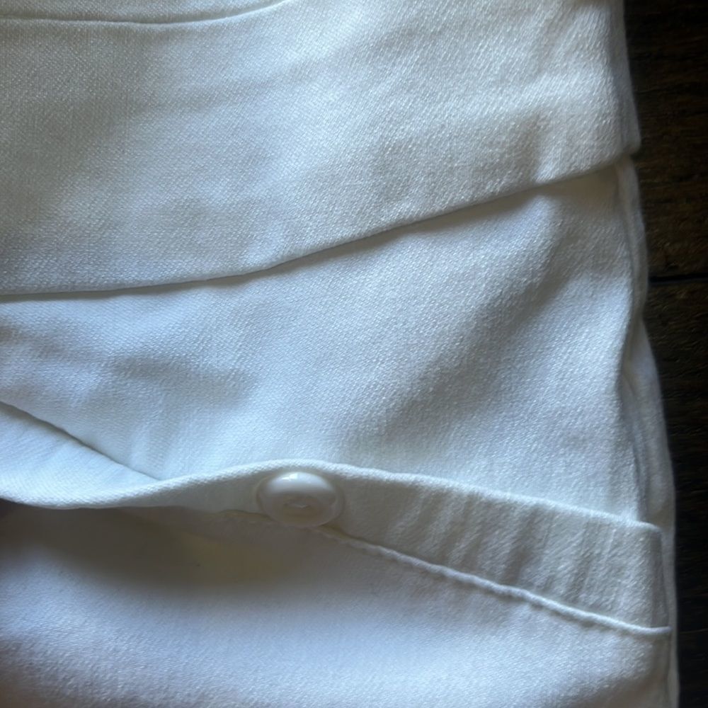 Very comfortable to wear, casual white summer pants. - Picture 16 of 16